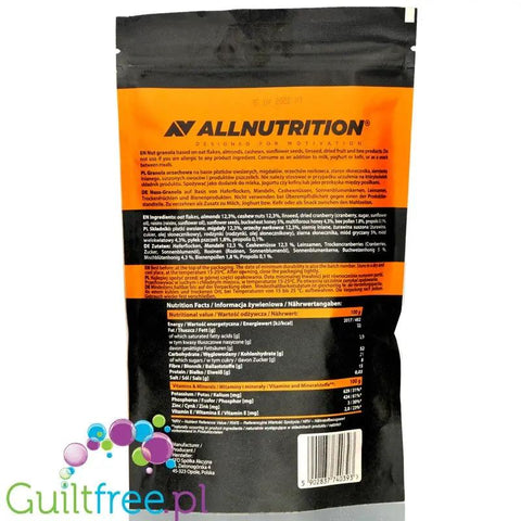 AllNutrition FitKing Delicious Fruity - granola owocowa z miodem i pyłkiem pszczelim by AllNutrition (allnutrition-fitking-delicious-fruity-granola-owocowa-z-miodem-i-pylkiem-pszczelim)