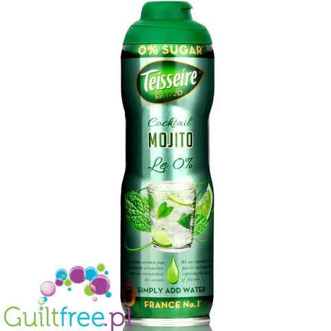 Teisseire Mojito Le 0% - syrop do rozcieńczania bez cukru by Teisseire (teisseire-mojito-le-0-syrop-do-rozcienczania-bez-cukru)