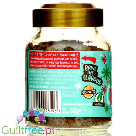 Beanies Peppermint Candy Cane - liofilizowana, aromatyzowana kawa instant 2kcal by Beanies Flavour Coffee (beanies-peppermint-candy-cane-liofilizowana-aromatyzowana-kawa-instant-2kcal)