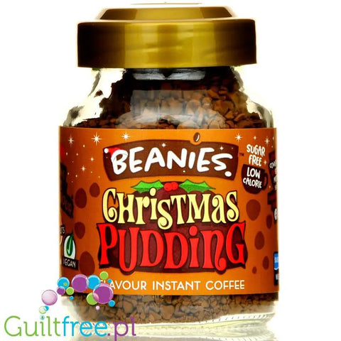 Beanies Christmas Pudding - liofilizowana, aromatyzowana kawa instant 2kcal by Beanies Flavour Coffee (beanies-christmas-pudding-liofilizowana-aromatyzowana-kawa-instant-2kcal)