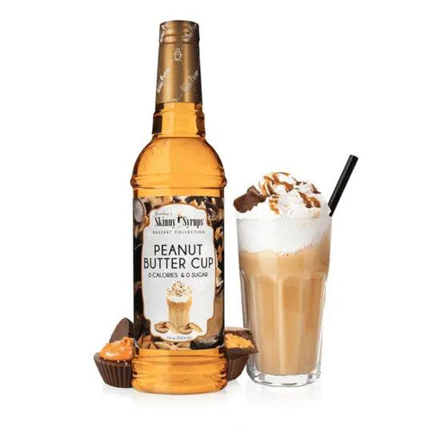 Jordan's Skinny Syrups Peanut Butter Cup - syrop zero kalorii Czekolada & Masło Orzechowe by Skinny Mixes Jordan's (skinny-syrups-sugar-free-peanut-butter-cup-syrup)