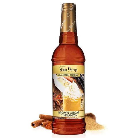 Jordan's Skinny Syrups Brown Sugar Cinnamon - syrop zero kalorii do kawy, smak Cynamon & Brązowy Cukier by Skinny Mixes Jordan's (jordan-s-skinny-syrups-sugar-free-brown-sugar-cinnamon)