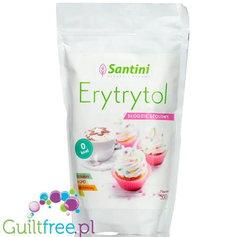Santini słodzik erytrol (erytrytol) kryształ 0,5kg by Santini (santini-slodzik-erytrol-erytrytol-krysztal-05kg)