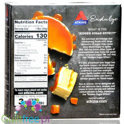 Atkins Endulge Dulce de Leche Cake, PUDEŁKO x 5szt by Atkins (atkins-endulge-dulce-de-leche-cake-pudelko)