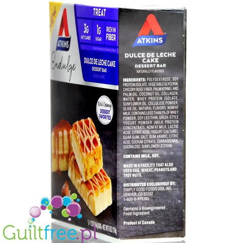 Atkins Endulge Dulce de Leche Cake, PUDEŁKO x 5szt by Atkins (atkins-endulge-dulce-de-leche-cake-pudelko)