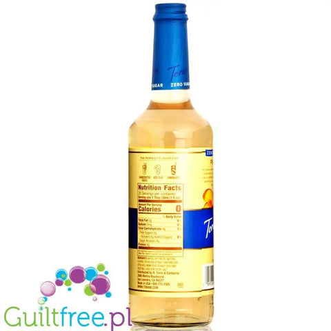 Torani Puremade Zero Peach - syrop tylko z naturalnymi słodzikami by Torani (torani-puremade-zero-peach-syrop-tylko-z-naturalnymi-slodzikami)
