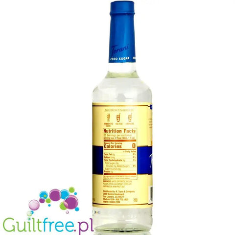 Torani Puremade Zero Mango - syrop tylko z naturalnymi słodzikami by Torani (torani-puremade-zero-mango-syrop-tylko-z-naturalnymi-slodzikami)
