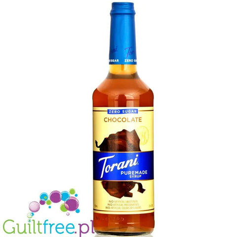 Torani Puremade Zero Chocolate - syrop o smaku czekoladowym tylko z naturalnymi słodzikami by Torani (torani-puremade-zero-sugar-syrup-chocolate-syrop-tylko-z-naturalnymi-slodzikami)
