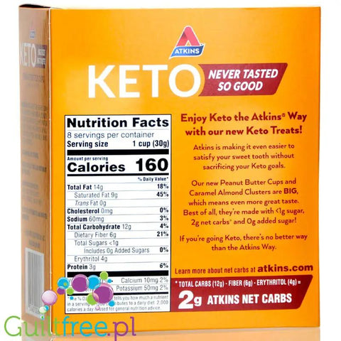 Atkins KETO Peanut Butter Cups box 8pak - keto miseczki z masłem orzechowym by Atkins (atkins-keto-peanut-butter-cups-box-8pak-keto-miseczki-z-maslem-orzechowym)