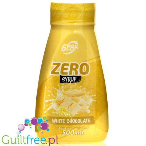 6Pak Nutrition Zero Sauce White Chocolate - sos zero o smaku białej czekolady by 6Pak Nutrition (6pak-nutrition-zero-sauce-white-chocolate-sos-zero-o-smaku-bialej-czekolady)