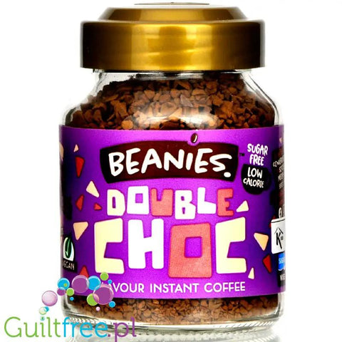 Beanies Double Chocolate - liofilizowana, smakowa kawa instant 2kcal by Beanies Flavour Coffee (beanies-double-chocolate-liofilizowana-aromatyzowana-kawa-instant-2kcal)