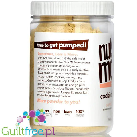 Nuts 'N More Peanut Powder Cookie Dough - masło orzechowe w proszku by Nuts'n more (nuts-n-more-peanut-powder-nuts-n-more-peanut-powder-cookie-dough-maslo-orzechowe-w-proszku)