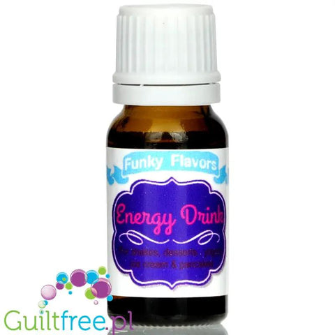 Funky Flavors Basic Energy Drink 10ml - aromat napoju energetycznego bez cukru & bez tłuszczu by Funky Flavors (funky-flavors-energy-drink-aromat-bez-cukru-bez-tluszczu)