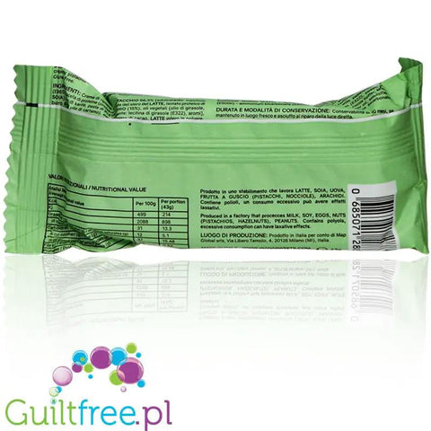 Wana WafAnd'Cream White Chocolate Pistachio Cream - bezglutenowy wafelek w czekoladzie z kremem proteinowym 14g białka by Wanasweets (wana-wafand-cream-white-chocolate-pistachio-cream-bezglutenowy-wafelek-w-czekoladzie-z-kremem-proteinowym-14g-bialka)