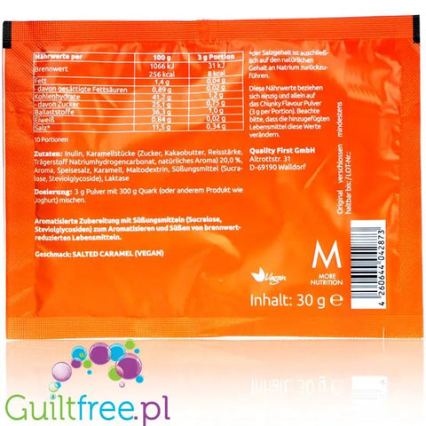 More Nutrition Chunky Flavor Salted Caramel 30g - wegański aromat w proszku, Solony Karmel by More Nutrition (more-nutrition-chunky-flavor-salted-caramel-aromat-w-proszku-solony-karmel)