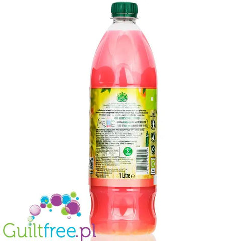 Robinsons Real Fruit Pink Grapefruit Squash - skoncentrowany syrop do rozcieńczania bez cukru i kalorii, Różowy Grapefruit by Robinson's (robinsons-real-fruit-pink-grapefruit-squash-skoncentrowany-syrop-do-rozcienczania-bez-cukru-i-kalorii-rozowy-grapefruit)