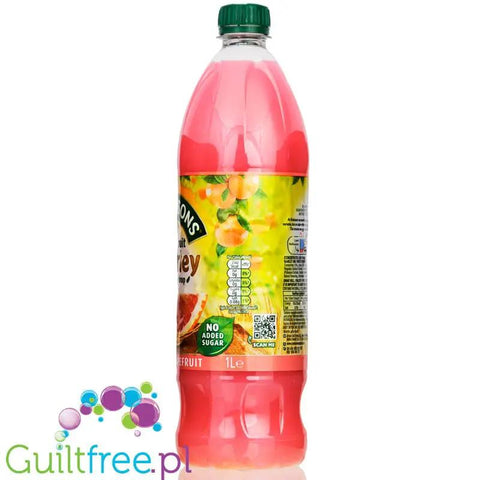 Robinsons Real Fruit Pink Grapefruit Squash - skoncentrowany syrop do rozcieńczania bez cukru i kalorii, Różowy Grapefruit by Robinson's (robinsons-real-fruit-pink-grapefruit-squash-skoncentrowany-syrop-do-rozcienczania-bez-cukru-i-kalorii-rozowy-grapefruit)