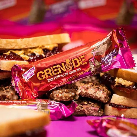 Grenade Carb Killa Peanut Butter & Jelly, baton białkowy 20g białka by Grenade Carb Killa (grenade-carb-killa-peanut-butter-jelly-baton-bialkowy-20g-bialka)