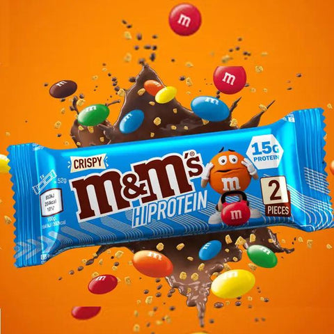 M&M's Crispy Protein Bar - baton proteinowy z M&Msami i chrupkami by Mars & Snickers (mm-s-crispy-protein-bar-baton-proteinowy-z-mmsami-i-chrupkami)