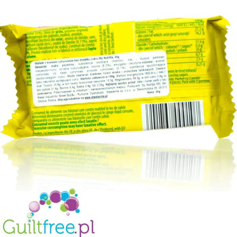 Sly Nutritia Lemon Cream Wafer - wafelki z kremem cytrynowym bez dodatku cukru by Sly Nutritia (sly-nutritia-wafelki-z-kremem-cytrynowym-bez-dodatku-cukru-40g)