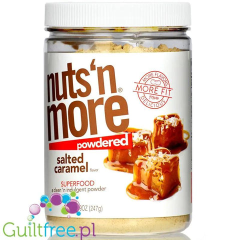 Nuts 'N More Peanut Powder Salted Caramel - masło orzechowe w proszku, smak Solony Karmel by Nuts'n more (nuts-n-more-peanut-powder-salted-caramel-maslo-orzechowe-w-proszku-smak-solony-karmel)