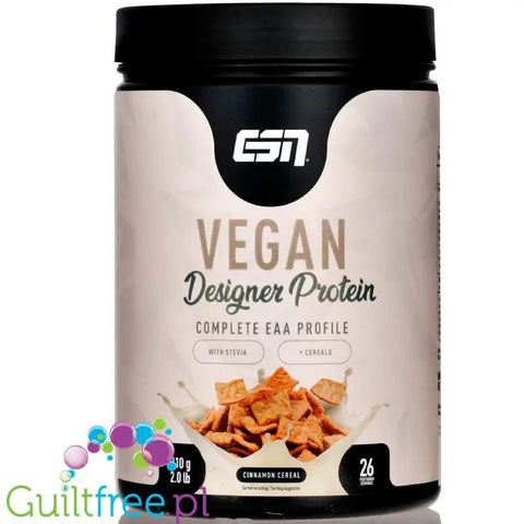ESN Vegan Designer Protein, Cinnamon Cereal - wegańska odżywka białkowa bez soi, smak Cynamonowe Płatki Śniadaniowe by ESN (esn-vegan-designer-protein-cinnamon-cereal-weganska-odzywka-bialkowa-bez-soi-smak-cynamonowe-platki-sniadaniowe)