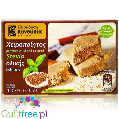 Kandylas grecka chałwa razowa bez cukru ze stewią by Kandylas (kandylas-grecka-chalwa-razowa-bez-cukru-ze-stewia)