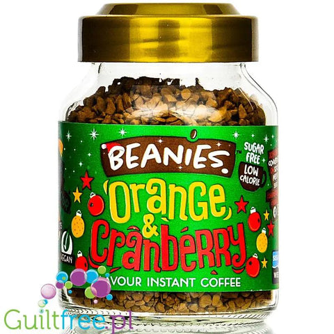 Beanies Orange Cranberry - liofilizowana, aromatyzowana kawa instant 2kcal by Beanies Flavour Coffee (beanies-orange-cranberry-liofilizowana-aromatyzowana-kawa-instant-2kcal)