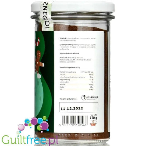 Krukam Piernik - aromatyzowana kawa rozpuszczalna bez cukru by KruKam (krukam-piernik-aromatyzowana-kawa-rozpuszczalna-bez-cukru)