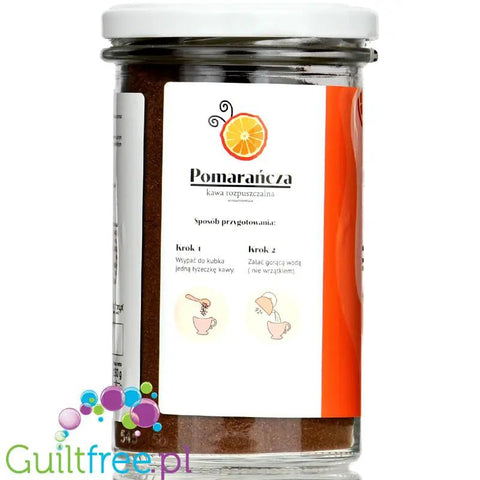 Krukam Pomarańcza - aromatyzowana kawa rozpuszczalna bez cukru by KruKam (krukam-pomarancza-aromatyzowana-kawa-rozpuszczalna-bez-cukru)