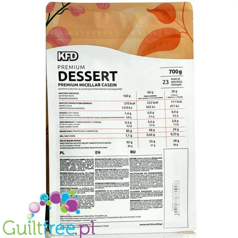 KFD Premium Protein Dessert Casein Peanut Butter - kazeina o smaku Masło Orzechowe, gęste biako by KFD (kfd-premium-protein-dessert-casein-peanut-butter-kazeina-o-smaku-maslo-orzechowe-geste-biako)