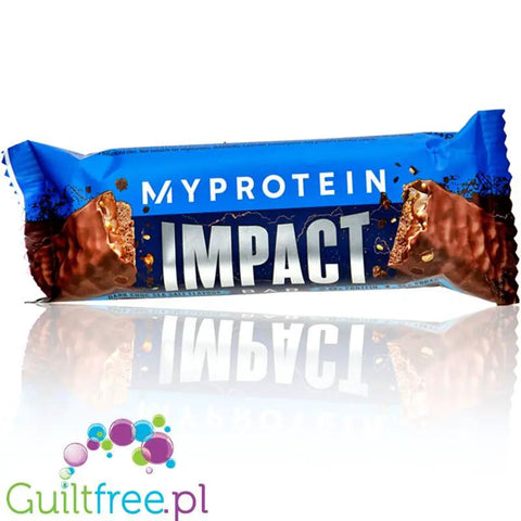 MyProtein Impact Bar Dark Chocolate Sea Salt - baton białkowy Ciemna Czekolada & Sól, 20g białka & 230kcal by My Protein (myprotein-impact-bar-dark-chocolate-sea-salt)
