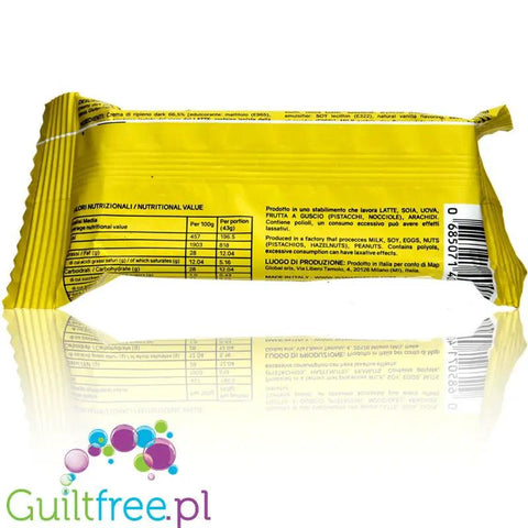 Wana WafAnd'Cream Dark Chocolate & Dark Chocolate Cream - bezglutenowy wafelek w czekoladzie z kremem proteinowym 12g białka by Wanasweets (wana-wafand-cream-dark-chocolate-dark-chocolate-cream-bezglutenowy-wafelek-w-czekoladzie-z-kremem-proteinowym-12g-bialka)