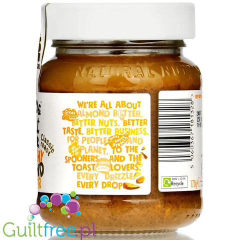 Pip & Nut Crunchy Almond masło migdałowe z kawałkami migdałów by Pip & Nut (pip-nut-crunchy-almond-maslo-migdalowe-z-kawalkami-migdalow)