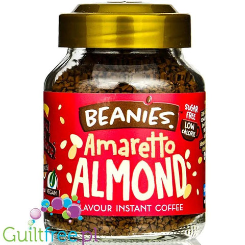 Beanies Amaretto Almond - liofilizowana, aromatyzowana kawa instant 2kcal by Beanies Flavour Coffee (beanies-amaretto-almond-liofilizowana-aromatyzowana-kawa-instant-2kcal)