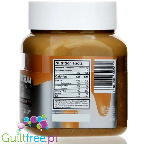 BeKeto Keto Krem™ Pecan & Salted Caramel - krem pekanowo-karmelowy z MCT by BeKETO (beketo-keto-krem-pecan-salted-caramel-krem-waniliowo-migdalowy-z-mct)