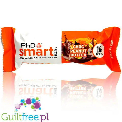 Phd Smart Choc & Peanut Butter - baton proteinowy 10g białka & 119kcal by PhD (phd-smart-choc-peanut-butter-baton-proteinowy-10g-bialka-119kcal)