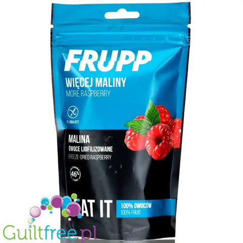 Celiko Frupp liofilizowana malina 46% błonnika by Celiko (celiko-frupp-liofilizowana-malina)