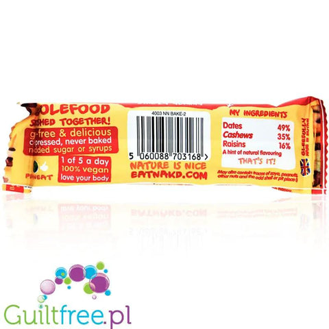 Nakd Bakewell Tart Bar - wegański baton nerkowcowo-daktylowy by Nakd (nakd-bakewell-tart-bar-weganski-baton-nerkowcowo-daktylowy)