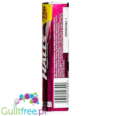 Halls Cherry - cukierki wiśniowe bez cukru by Halls (halls-cherry-cukierki-wisniowe-bez-cukru)
