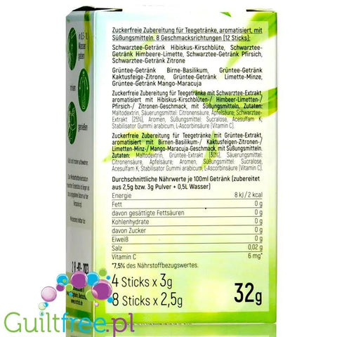 InStick Mix Pack Tea - rozpuszczalna saszetka smakowa do deserów inapoi bez cukru, 12 saszetek na 0,5L, Herbaciany Miks by INSTICK (instick-mix-pack-tea-rozpuszczalna-saszetka-smakowa-do-deserow-inapoi-bez-cukru-12-saszetek-na-05l-herbaciany-miks)