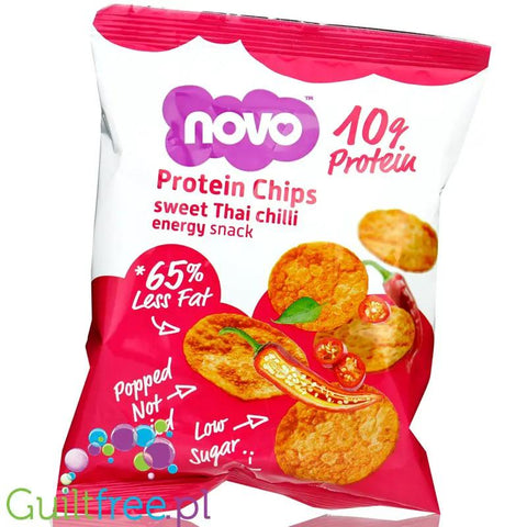 Novo Foods Sweet Thai Chilli - Chipsy Proteinowe Pikantne Chilli by Novo Easy Protein (Protein Bites) (novo-foods-chipsy-proteinowe-sweet-thai-chilli)