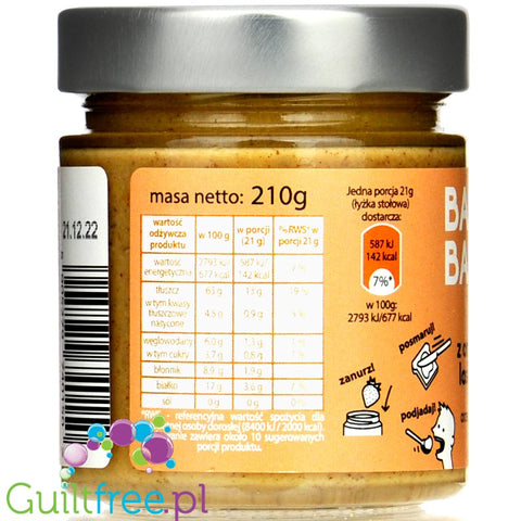 Basia Basia krem laskowy 100% - pasta laskowa bez dodatku cukru by Basia Basia (basia-basia-krem-laskowy-100-pasta-laskowa-bez-dodatku-cukru)