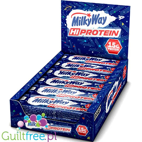Milky Way Hi-Protein Protein Bar - baton proteinowy 15g białka by Mars & Snickers (milky-way-hi-protein-protein-bar-baton-proteinowy-15g-bialka)