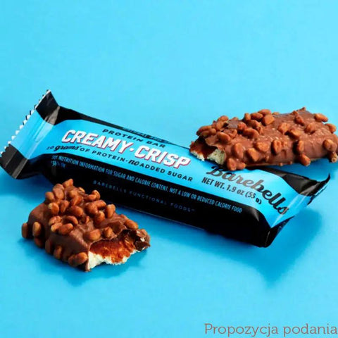 Barebells Creamy Crisp - 20g białka & 202kcal, baton proteinowy z kremem by Barebells (barebells-creamy-crisp-20g-bialka-202kcal-baton-proteinowy-z-kremem)