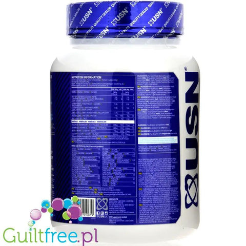 USN Blue Lab Whey Vanilla 0,9kg - odżywka białkowa WPI, WPC, WPH z Tolerase L by USN (Ultimate Sports Nutrition) (usn-blue-lab-whey-vanilla-09kg-odzywka-bialkowa-wpi-wpc-wph-z-tolerase-l)