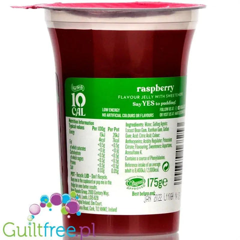 Hartley's Raspberry & Cranberry Jelly 10cal - gotowa galaretka bez cukru 10kcal, Malina & Żurawina by Hartley's (hartley-s-raspberry-cranberry-jelly-10cal-gotowa-galaretka-bez-cukru-10kcal-malina-zurawina)