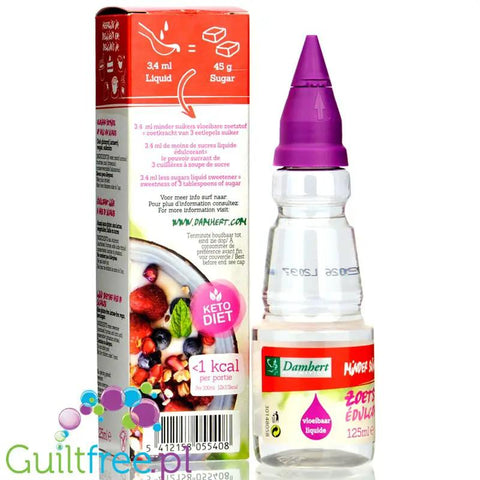 Damhert Liquid Sweetener - płynny keto słodzik zero kalorii by Damhert (damhert-liquid-sweetener-plynny-slodzik-zero-kalorii)