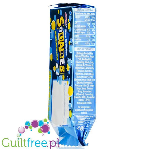 Kellogg's Rice Krispies Squares Marshmallow - lekki batonik 119kcal by Kellogg's (kellogg-s-rice-krispies-squares-marshmallow-lekki-batonik-119kcal)