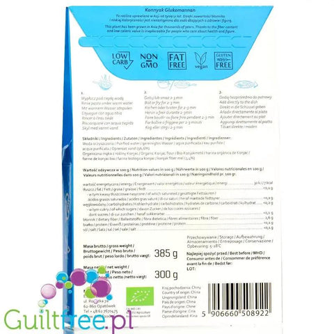 Diet Food Organic Makaron Shirataki Ryż 300g - makaron konjak zero by Diet Food (diet-food-organic-makaron-shirataki-ryz-300g)